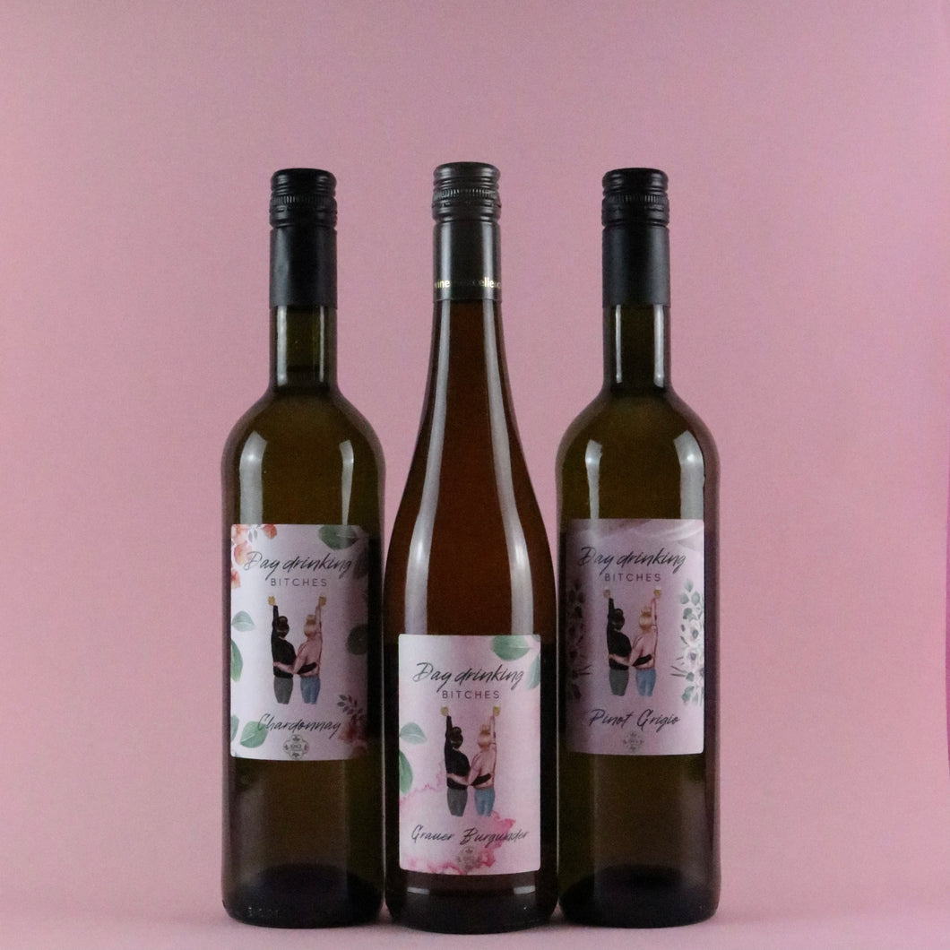 Bio Weißwein-Collection - Probierpaket (Pinot Grigio, Grauer Burgunder, Chardonnay) 3x0,75l